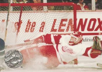 #31 Tim Cheveldae - Detroit Red Wings - 1991-92 Pro Set Platinum Hockey