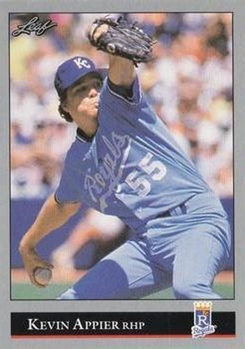 #31 Kevin Appier - Kansas City Royals - 1992 Leaf Baseball