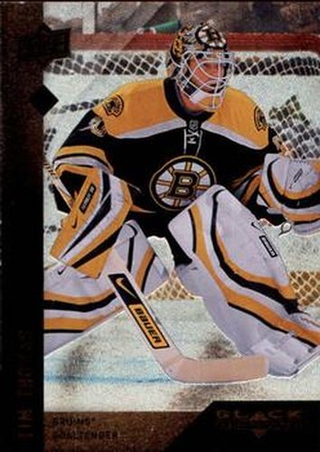 #31 Tim Thomas - Boston Bruins - 2009-10 Upper Deck Black Diamond Hockey