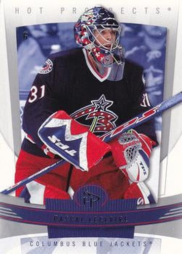#31 Pascal Leclaire - Columbus Blue Jackets - 2006-07 Fleer Hot Prospects Hockey