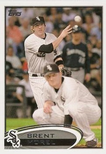 #31 Brent Morel - Chicago White Sox - 2012 Topps Baseball