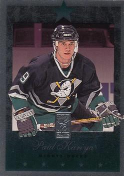 #31 Paul Kariya - Anaheim Mighty Ducks - 1995-96 Donruss Elite Hockey