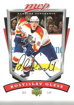 #131 Rostislav Olesz - Florida Panthers - 2006-07 Upper Deck MVP Hockey