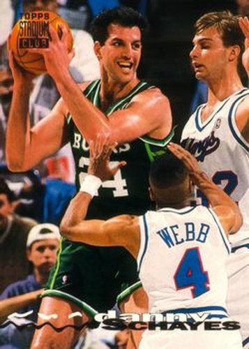 #31 Danny Schayes - Milwaukee Bucks - 1993-94 Stadium Club Basketball