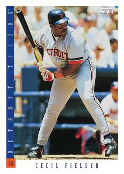 #31 Cecil Fielder - Detroit Tigers - 1993 Score Baseball
