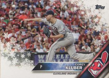 #HMW31 Corey Kluber - Cleveland Indians - 2016 Topps Holiday Baseball