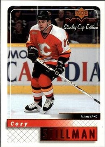 #31 Cory Stillman - Calgary Flames - 1999-00 Upper Deck MVP Stanley Cup Edition Hockey