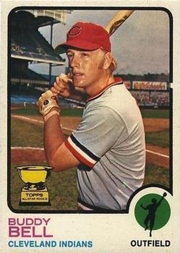 #31a Buddy Bell - Cleveland Indians - 1973 Topps Baseball