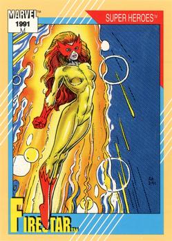 #32 Firestar - 1991 Impel Marvel Universe Series II