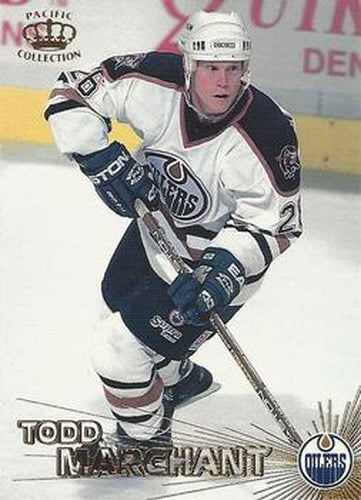 #320 Todd Marchant - Edmonton Oilers - 1997-98 Pacific Crown Hockey