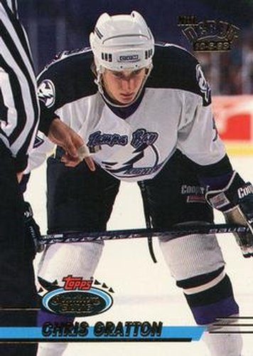 #320 Chris Gratton - Tampa Bay Lightning - 1993-94 Stadium Club Hockey