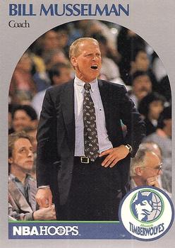 #320 Bill Musselman - Minnesota Timberwolves - 1990-91 Hoops Basketball