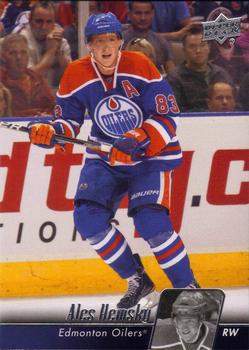 #320 Ales Hemsky - Edmonton Oilers - 2010-11 Upper Deck Hockey