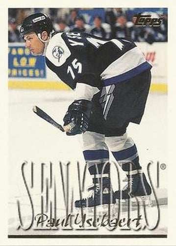 #320 Paul Ysebaert - Tampa Bay Lightning - 1995-96 Topps Hockey