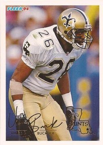 #320 Vince Buck - New Orleans Saints - 1994 Fleer Football