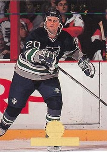 #320 Kevin Smyth - Hartford Whalers - 1994-95 Leaf Hockey