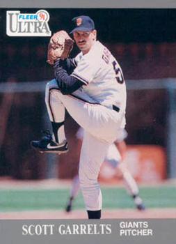 #320 Scott Garrelts - San Francisco Giants - 1991 Ultra Baseball
