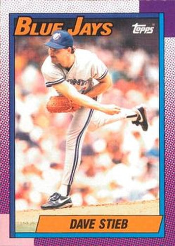 #320 Dave Stieb - Toronto Blue Jays - 1990 O-Pee-Chee Baseball