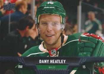 #320 Dany Heatley - Minnesota Wild - 2013-14 Upper Deck Hockey