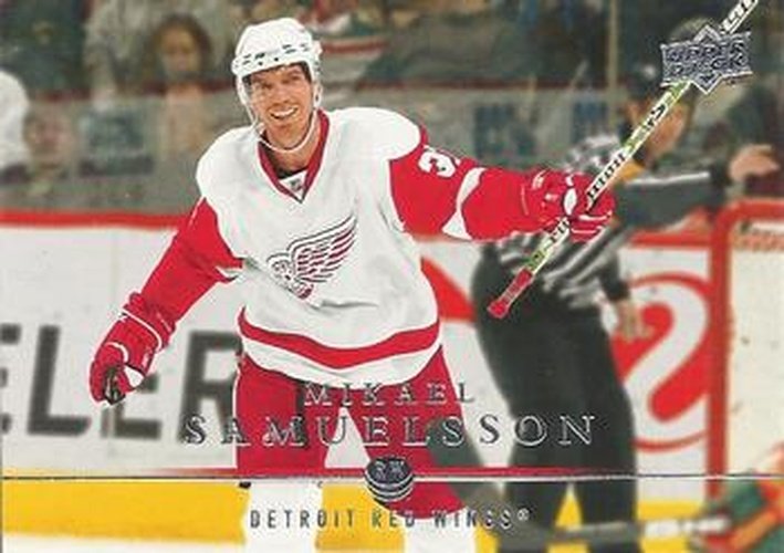 #320 Mikael Samuelsson - Detroit Red Wings - 2008-09 Upper Deck Hockey