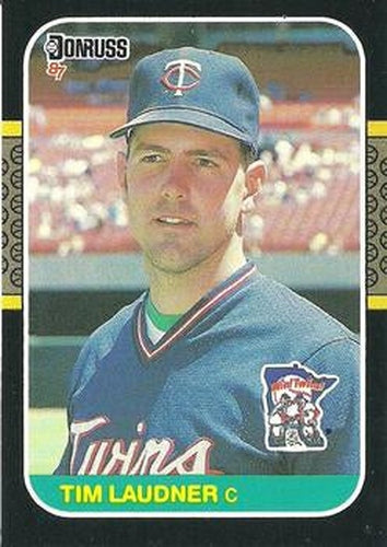 #320 Tim Laudner - Minnesota Twins - 1987 Donruss Baseball