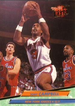#320 Tony Campbell - New York Knicks - 1992-93 Ultra Basketball