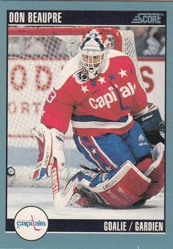 #320 Don Beaupre - Washington Capitals - 1992-93 Score Canadian Hockey