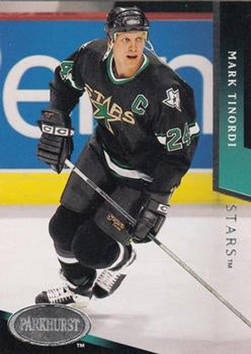 #320 Mark Tinordi - Dallas Stars - 1993-94 Parkhurst Hockey