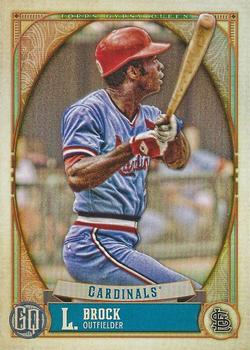 #320 Lou Brock - St. Louis Cardinals - 2021 Topps Gypsy Queen Baseball