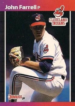 #320 John Farrell - Cleveland Indians - 1989 Donruss Baseball