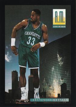 #320 Alonzo Mourning - Charlotte Hornets - 1993-94 SkyBox Premium Basketball