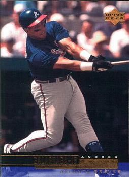 #320 Andres Galarraga - Atlanta Braves - 2000 Upper Deck Baseball