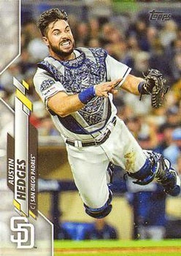#320 Austin Hedges - San Diego Padres - 2020 Topps Baseball