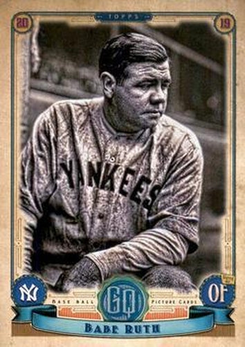 #320 Babe Ruth - New York Yankees - 2019 Topps Gypsy Queen Baseball