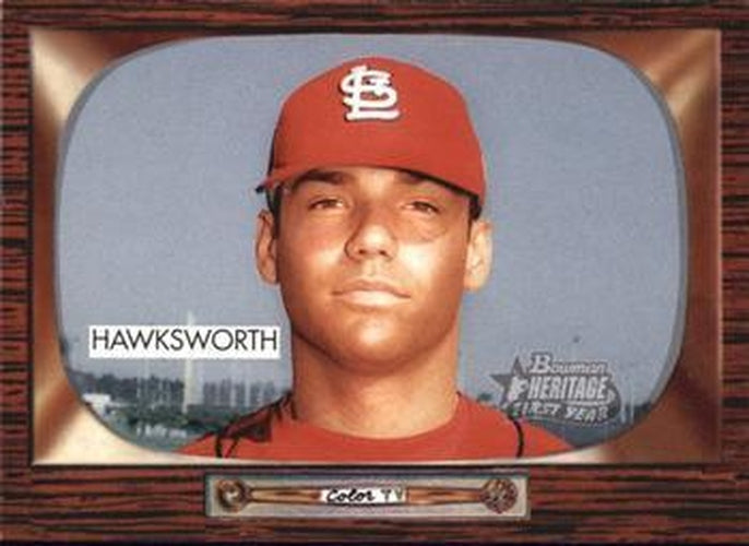 #320 Blake Hawksworth - St. Louis Cardinals - 2004 Bowman Heritage Baseball