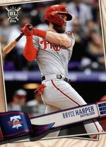 #320 Bryce Harper - Philadelphia Phillies - 2019 Topps Big League Baseball