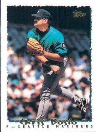 #320 Chris Bosio - Seattle Mariners - 1995 Topps Baseball