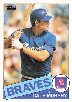 #320 Dale Murphy - Atlanta Braves - 1985 Topps Baseball