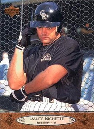 #320 Dante Bichette - Colorado Rockies - 1996 Upper Deck Baseball