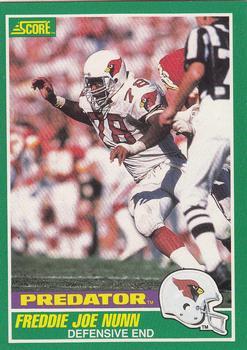 #320 Freddie Joe Nunn - Phoenix Cardinals - 1989 Score Football