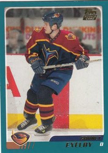 #320 Garnet Exelby - Atlanta Thrashers - 2003-04 Topps Hockey