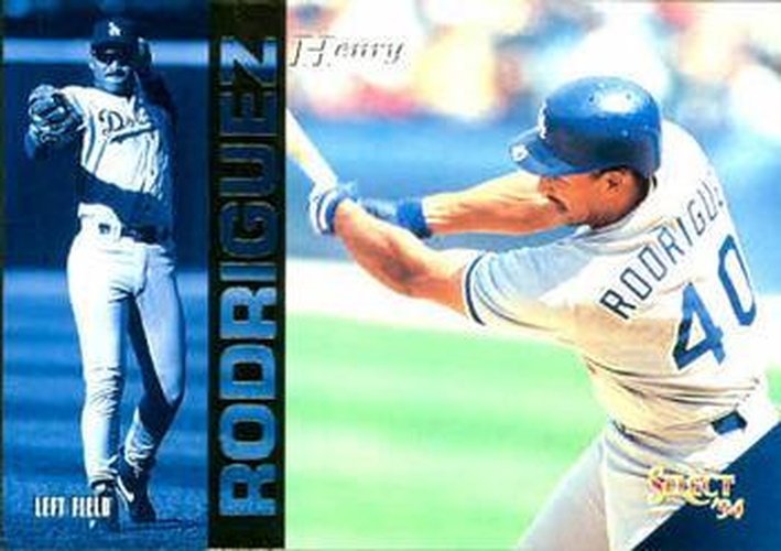 #320 Henry Rodriguez - Los Angeles Dodgers - 1994 Select Baseball