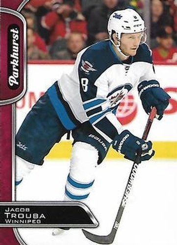 #320 Jacob Trouba - Winnipeg Jets - 2016-17 Parkhurst - Red Hockey