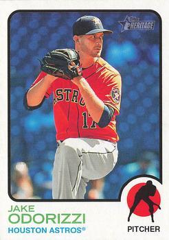 #320 Jake Odorizzi - Houston Astros - 2022 Topps Heritage Baseball