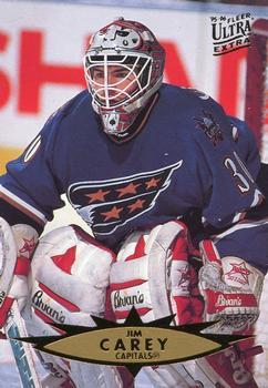 #320 Jim Carey - Washington Capitals - 1995-96 Ultra Hockey