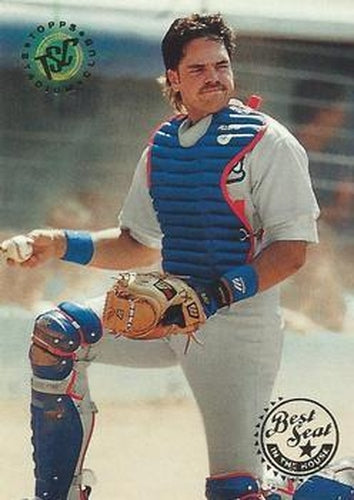 #320 Mike Piazza - Los Angeles Dodgers - 1995 Stadium Club Baseball