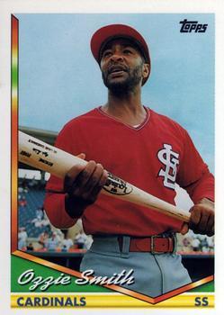 #320 Ozzie Smith - St. Louis Cardinals - 1994 Topps Baseball