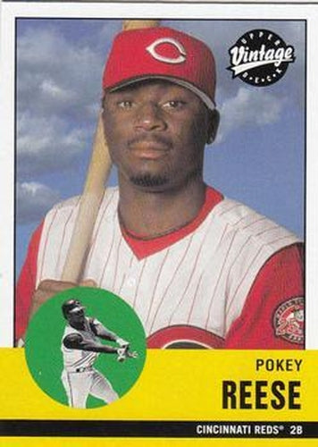 #320 Pokey Reese - Cincinnati Reds - 2001 Upper Deck Vintage Baseball