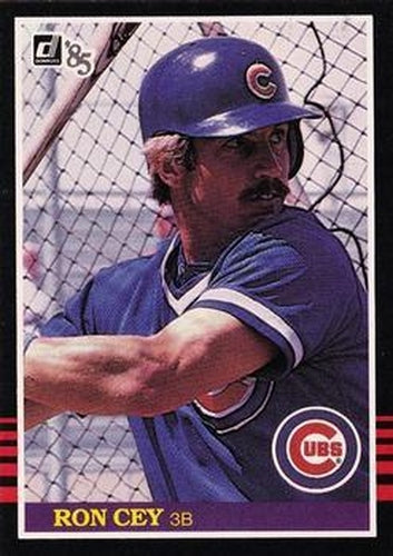 #320 Ron Cey - Chicago Cubs - 1985 Donruss Baseball