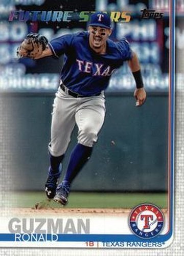 #320 Ronald Guzman - Texas Rangers - 2019 Topps Baseball